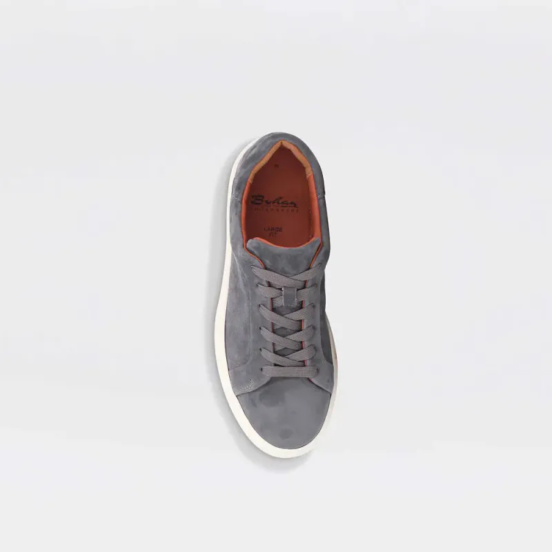 Candy - smoke blue sneakers til herre i semsket skinn