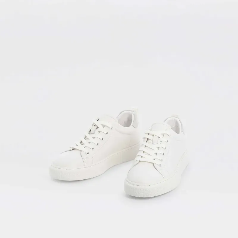 Legend - hvite sneakers til herre i skinn