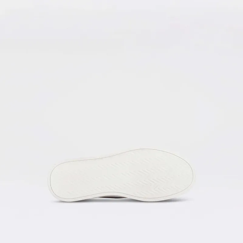 Legend - lyse gråbeige sneakers til herre i semsket skinn