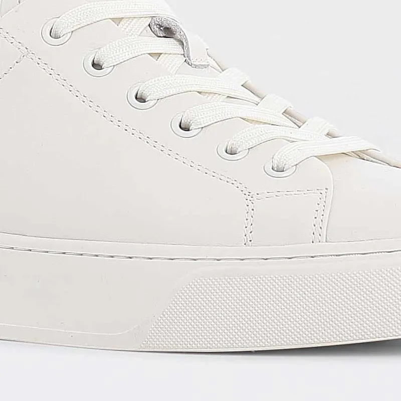 Legend - hvite sneakers til herre i skinn