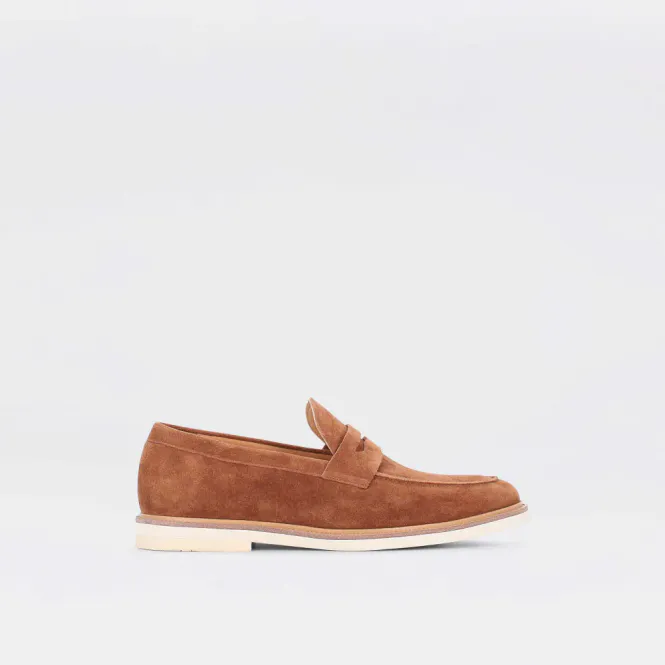 Hovedbilde Pepper - camelbrun penny loafer til herre i ...